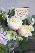 Fête des Mères - Composition de fleurs roses