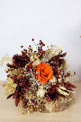 ANNA - Bouquet de Fleurs Séchées et Rose éternelle