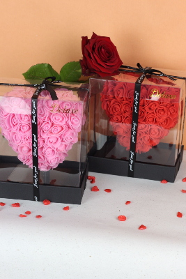 SAINT-VALENTIN - Cœur de Rose