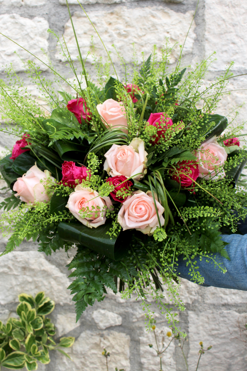 Bouquet de Roses en Livraison - La Fontaine Fleurie