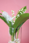 1er Mai - Composition de muguet et orchidée