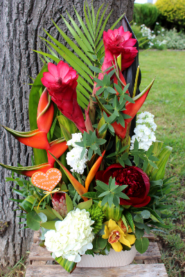 Fête des Mères - Composition de fleurs exotiques