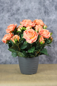 Fleurs artificielles pour cimetière - Coupe de rose