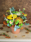 AUTOMNE - COMPOSITION DE FLEURS 