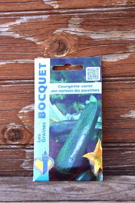 GRAINE À PLANTER - Courgette verte non coureuse des maraîchers