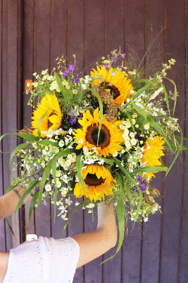 NICE - Bouquet de fleurs de tournesol