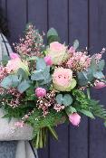 FLORENCE - Bouquet de fleurs de saison rose