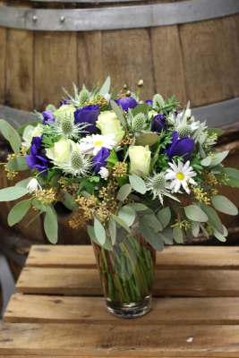 SAINT-MALO - Bouquet de fleurs d'hiver