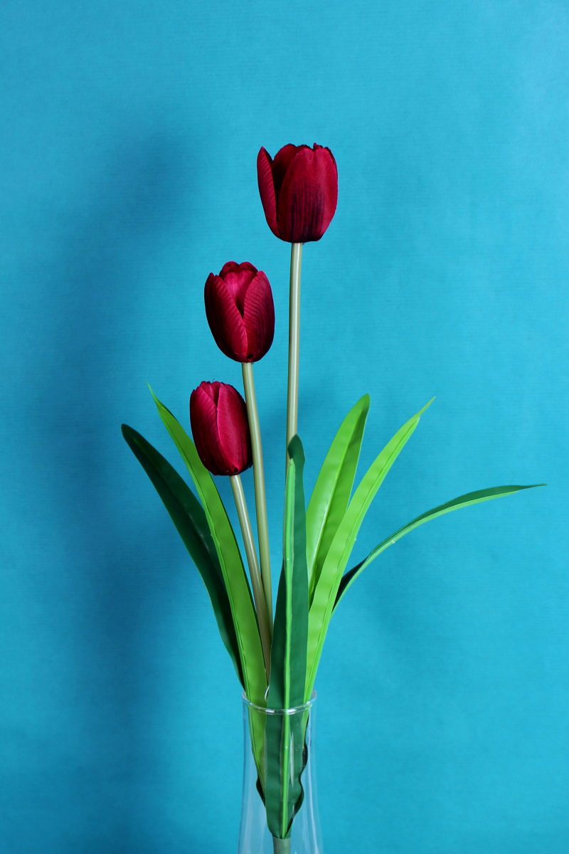 Tulipe Artificielle Haut de Gamme - La Fontaine Fleurie