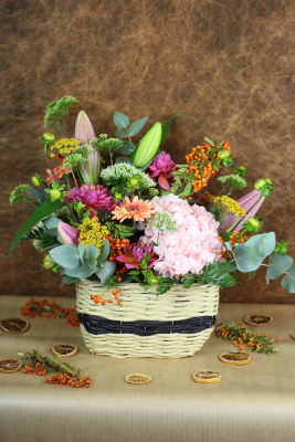 AUTOMNE - COMPOSITION EN PANIER