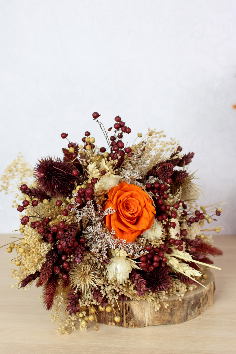 Bouquet de Fleurs Séchées Anna - La Fontaine Fleurie