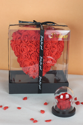 SAINT-VALENTIN - Cœur de Rose