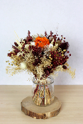 ANNA - Bouquet de Fleurs Séchées et Rose éternelle
