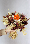 ANNA - Bouquet de Fleurs Séchées et Rose éternelle