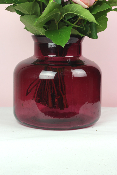 Vase rose