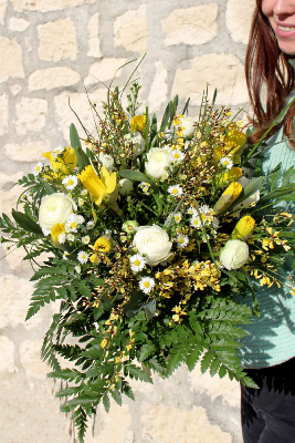 GRASSE - Bouquet de Fleurs Spécial Fête des Grands-Mères