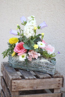 Fête des Mères - Composition de fleurs vague