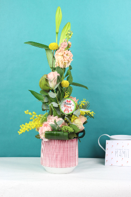 Fête des Grands-Mères - Composition de fleurs variées