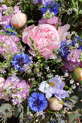MOSCOU - Bouquet de fleurs doux