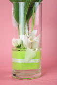 1er Mai - Composition de muguet et orchidée
