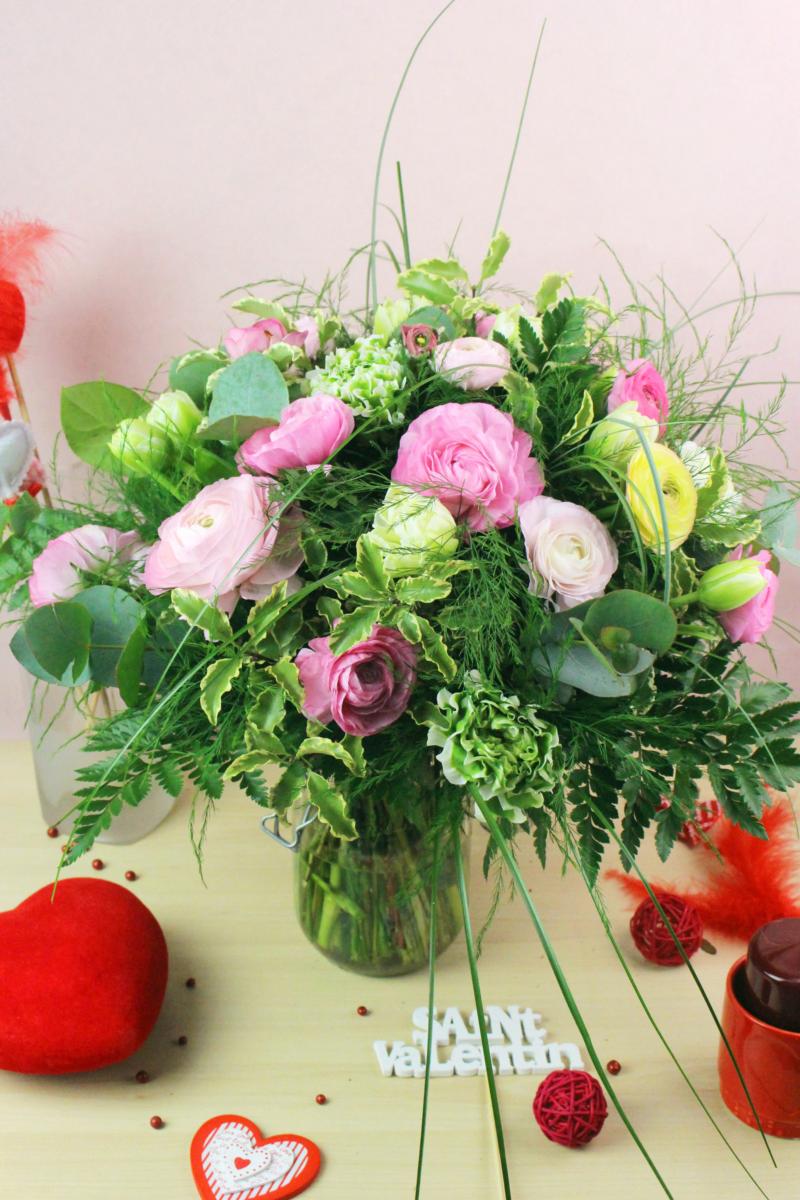 VARSOVIE - Bouquet de fleurs romantique