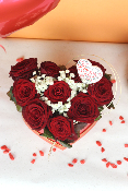 SAINT-VALENTIN - Cœur de rose