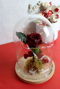 SAINT-VALENTIN - Cloche La Belle et la Bête