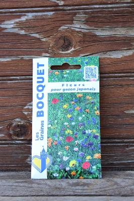 GRAINE À PLANTER - Fleurs pour gazon japonais