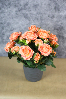 Fleurs artificielles pour cimetière - Coupe de rose