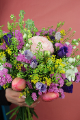 AMBRE - Bouquet de fleurs colorées
