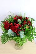 MADRID - Bouquet de fleurs rouge