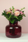 Vase rose