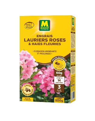 ENGRAIS GRANULE MASSO - Lauriers roses, haies fleuries