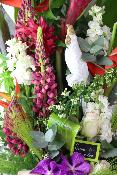 FÊTE DES MÈRES - Composition géante de fleurs variées (boîte à chapeau)