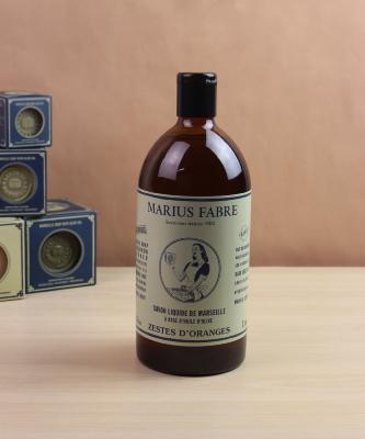 MARIUS FABRE - Savon liquide de Marseille à l'huile d'olive et zestes d'orange 1L