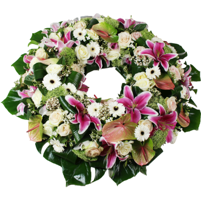 DAISIE - Couronne de fleurs pureté