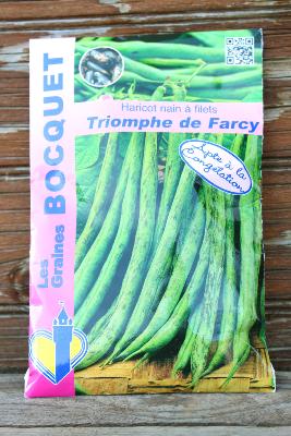 GRAINE À PLANTER - Haricot nain à filets Triomphe de Farcy