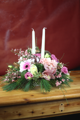 NOËL - Centre de table rond 