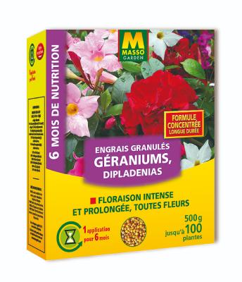 ENGRAIS GRANULE MASSO - Géraniums, dipladenias