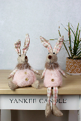 DÉCORATION DE PÂQUES - Lapin Rose