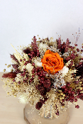ANNA - Bouquet de Fleurs Séchées et Rose éternelle
