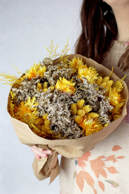 JADE - Bouquet de Fleurs séchées féminin